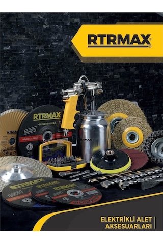 Rtrmax Rds115180 Cırtlı Zımpara 115 Mm 180 Kum
