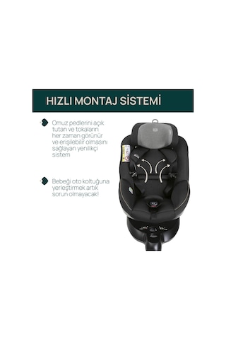 Chicco Seat 105 I Sıze Posh Black 04087114330000