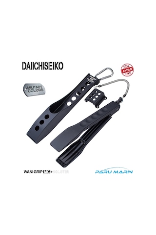 Daiichiseiko Wani Grip Mc Balık Maşası 26 Cm + Taşıma Kılıfı Blac