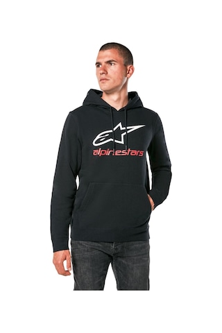 Alpinestars Always V3 Hoodie Kapüşonlu Sweatshirt Siyah Beyaz Kırmızı Çok Renkli