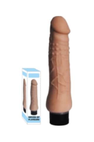 Erofoni Yeni Nesil 17 CM Titreşimli Süper Lüks Realistik Kaliteli Yapay Vibratör Penis