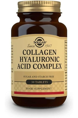 Solgar Hyaluronic Acid Collagen Complex 30 Tablet Solgar Biotin 5