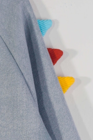 Luess Dinazor Nakışlı Pamuklu Erkek Çocuk Alt Üst Takım - Gri