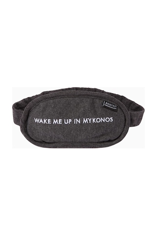 Montroi Wake Me Up In Mykonos Eye Mask Lüks Uyku Maskesi, Zarif Kutusunda Uyku Seti Koyu Gri