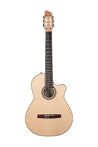 Godin Arena Flame Maple Cw Eq Elektro Klasik Gitar Natural