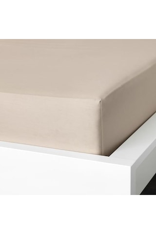 Ikea Nattjasmın 1 Çift Kişilik Çarşaf 160 X 200 Cm Bej