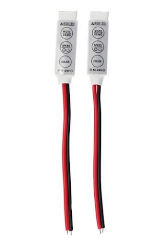 5-24v Rgb Led Kontrol 3 Tuşlu Manuel Mini Dimmer