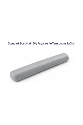 Diş Fırçası Seyahat Kabı Sert Plastik Taşıma Kutusu Hijyenik Organizer Standart Boy Uyumlu Çok Renkli