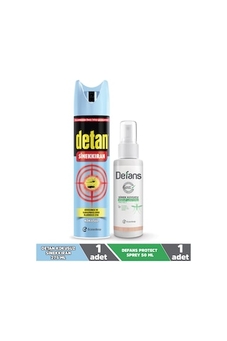Defans Losyon 50 ML + Detan Kokusuz Sinekkıran 275 ML