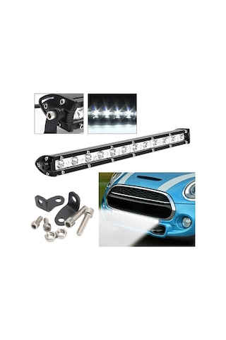 Dinosaurs 13 Inç 36 W Beyaz Led Spot Işık Bar Sürüş Çalışma Lambası Suv Atv Jeep Için