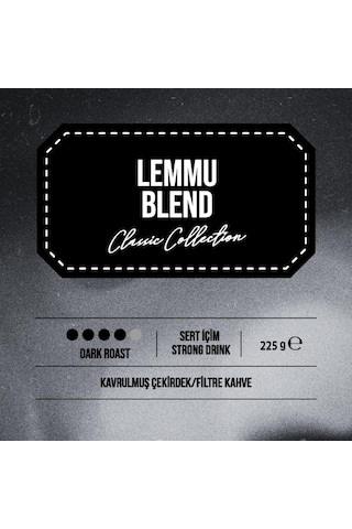 Addis Ababa Coffee - Lemmu Blend Kahve - Etiyopya Kahvesi - Dark