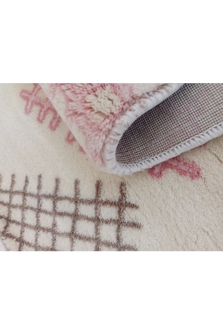 Aslan Home Yatak Odası Takımı Üç Lü Yolluk , Kaliteli Uzun Tüylü Renkli Desenli Halı