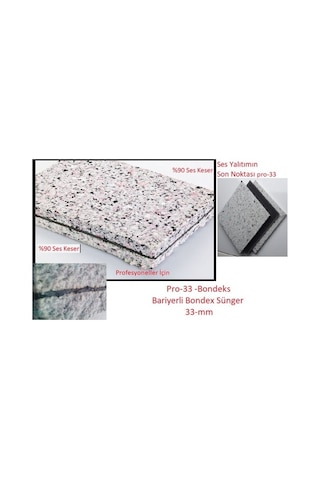 Ses Yalıtım Bondex Bariyerli (Pro-33) 33 Mm (429839727)