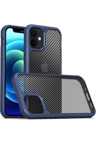 Apple Uyumlu iPhone 12 Mini Kılıf Zore Inoks Fiber Yüzey Tasarım Kılıf