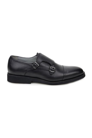 Pisagor Ps-3253 Erkek Hakiki Deri Loafer Ayakkabı Siyah