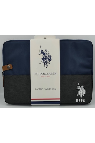 U.s. Polo Assn. Unisex Tablet-laptop Çantası SİYAH-GRİ