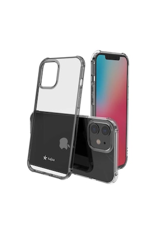Kajsa Apple Uyumlu iPhone 12 Pro Kılıf Kajsa Transparent Kapak ZORE-216583