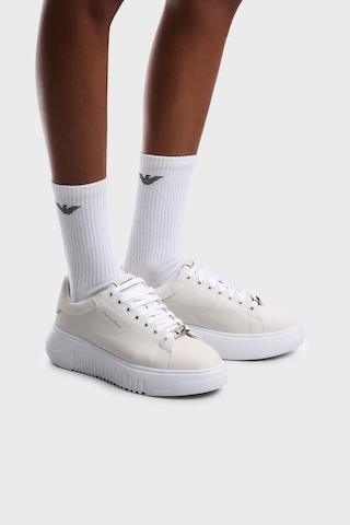 Emporio Armani Bayan Ayakkabı Ew004804 Af24783 U0012 Ekru