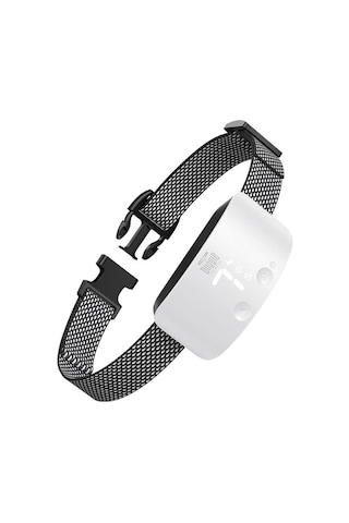 Doggie Havlama Önleyici Eğitim Tasması Ayarlanabilir Beyaz