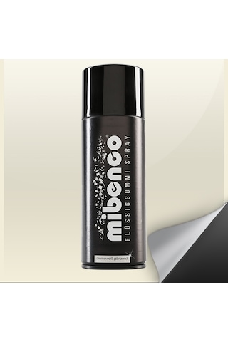Plasti Dip - Mibenco 400Ml Sprey - Parlak Pastel Krem Beyaz