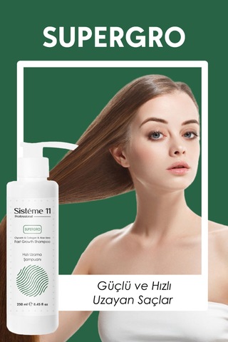 Sisteme 11 Hızlı Uzama Şampuanı 250 Ml Geç Uzayan
