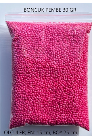 Atermit Epp Renkli Boncuk Köpük Aksesuar 30 Gr - Pembe