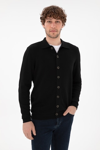 U.s. Polo Assn. Erkek Siyah Hırka Triko 50298272-vr046 Siyah