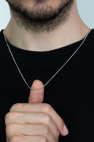 Küp Model Ince Snake Yılan Kolye Erkek Çelik Zincir Eck03K (390748055) Çelik