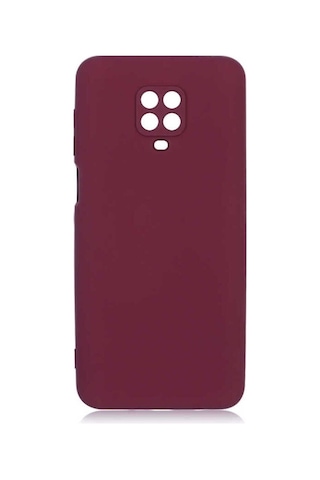 Xiaomi Redmi Note 9 Pro Kılıf Zore Mara Lansman Kapak Koyu Mor