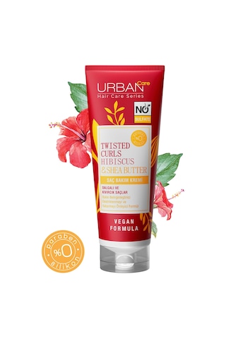 Urban Care Hibiscus & Shea Butter Kıvırcık Ve Dalgalı Saçlara Özel Saç Kremi Sülfatsız 250 ML
