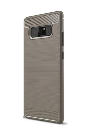 Galaxy Note 8 İle Uyumlu Kılıf Room Silikon Gri