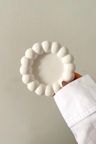 Bernami Mumluk Şamdanpinterest Bubble Dekoratif Tabak, Bardak Altlığı 2 Li Set Diğer
