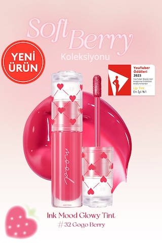 Peripera Ink Mood Glowy Tint 32 Gogo Berry