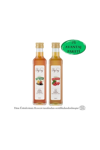 Organic Windy Valley Organik Elma + Alıç Sirkesi 2 x 500 ML