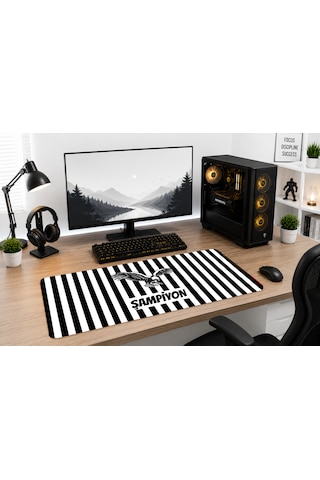 Karışık-2 30x70 Gaming Kaymaz Taban Oyuncu Ultra Pürüzsüz Mousepad 001