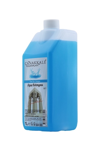 Çanakkale Kolonyaları Bidon Kapak Yeni Model Aqua Okyanus Kolonyası Korumalı 2 x 1 L