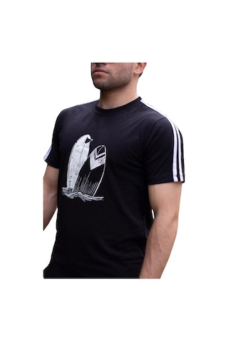 Pamuklu Rahat Yumuşak Dokulu Erkek Alt - Üst Şort Takım 23EEST0171