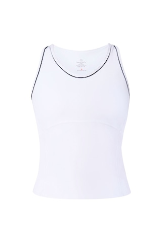 Sweaty Betty Sweaty Betty Pro Racket Power Tank Kadın Tank Top Whı Beyaz