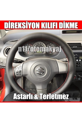 Suzuki Sx4 Oto Direksiyon Kılıfı Dikme