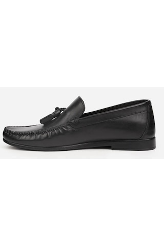 Pierre Cardin 25101 Siyah Erkek Loafer Günlük Deri Ayakkabı Siyah