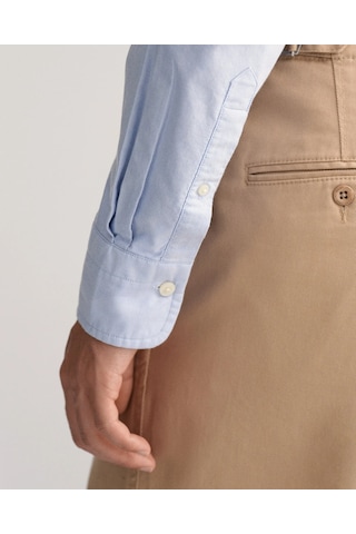 Gant Erkek Regular Fit Düğmeli Yaka Gömlek-mavi Mavi