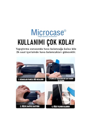 Tecno Spark 50 İle Uyumlu Full Tpu Nano Ön Ekran Koruma Filmi - Ekm101