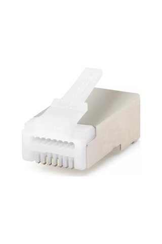 Nodar Nd2422 Beyaz Cat6 Ezrj45 Metal Açık Uçlu Soket 8p/8c - 100adet