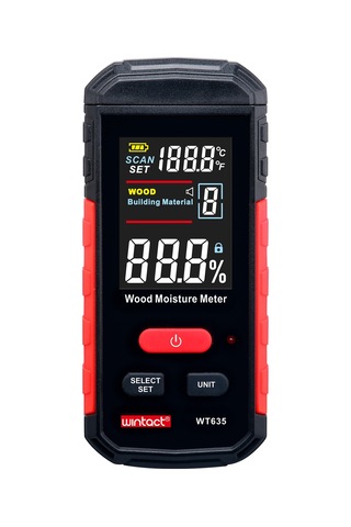 Wintact Wt635 10 Vitesli Ahşap Nem Ölçer