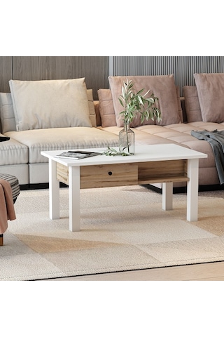 Orta Sehpa Loft Beyaz Çırağan