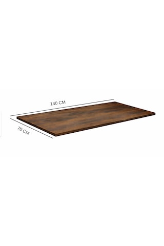Modern Mdf Masa Tablası 70x140 Cm Dayanıklı, Şık Ve Çok Amaçlı Kullanım Ceviz Modern Mdf Masa Tablası 70x140 Cm Dayanıklı, Şık Ve Çok Amaçlı Kullanım Ceviz