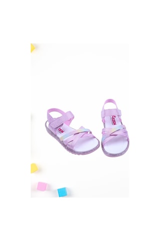 Papuç Sepeti Arzen-2880 Kız Çocuk Ortopedik Sandalet 001