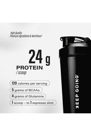 Keep Going Kahve Aromalı Whey Protein Konsantre + Sindirim Enzimleri Porsiyon Başına 24 G Protein Ve Espresso Enerjisi Pazarnaa