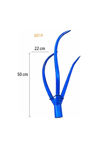Anadut Dirgen 3 Dişli Metal 60 Lık 50 Cm Uzunluğunda