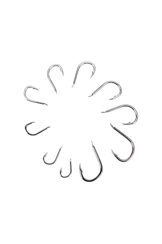 Ise 500 Adet Karışık Boyutu Balık Dikenli Kanca Balıkçılık Kanca